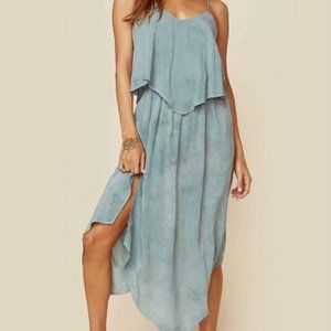 Blue Life Olivia Cami Dress in Riviera Blue (Green) NWT Medium